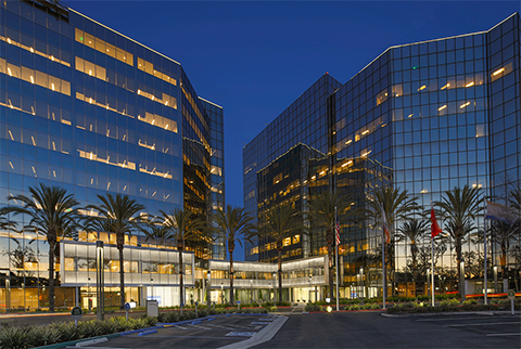 BluePoint Correspondent Newport Beach Office at Dusk Delegated Correspondent Mortgage Lending Exterior of BluePoint Correspondent’s Newport Beach office building lit at dusk